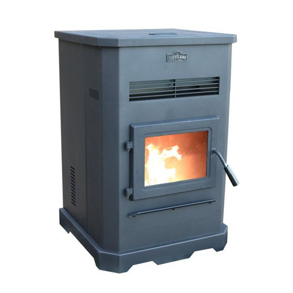 Pellet shop stove hopper